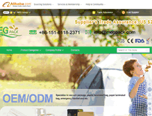 Tablet Screenshot of megpack.com